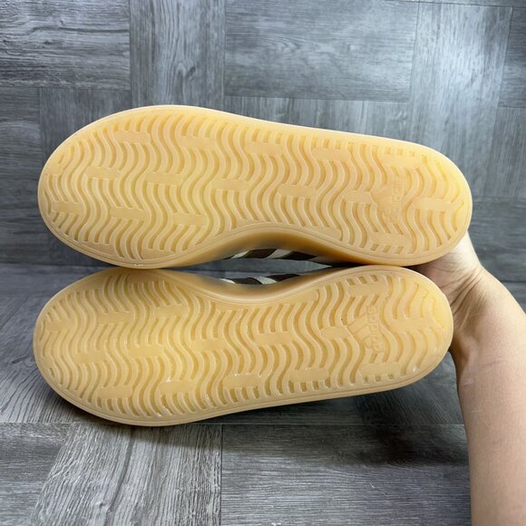 Adidas VL Court 3.0 Women's size 10 Ivory Brown Suede Casual Shoes ID9063 - Picture 7 of 8